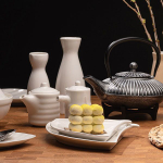 Блюдо «Кунстверк» веер;фарфор;,H=18,L=230,B=180мм;белый (Цвет: белый)