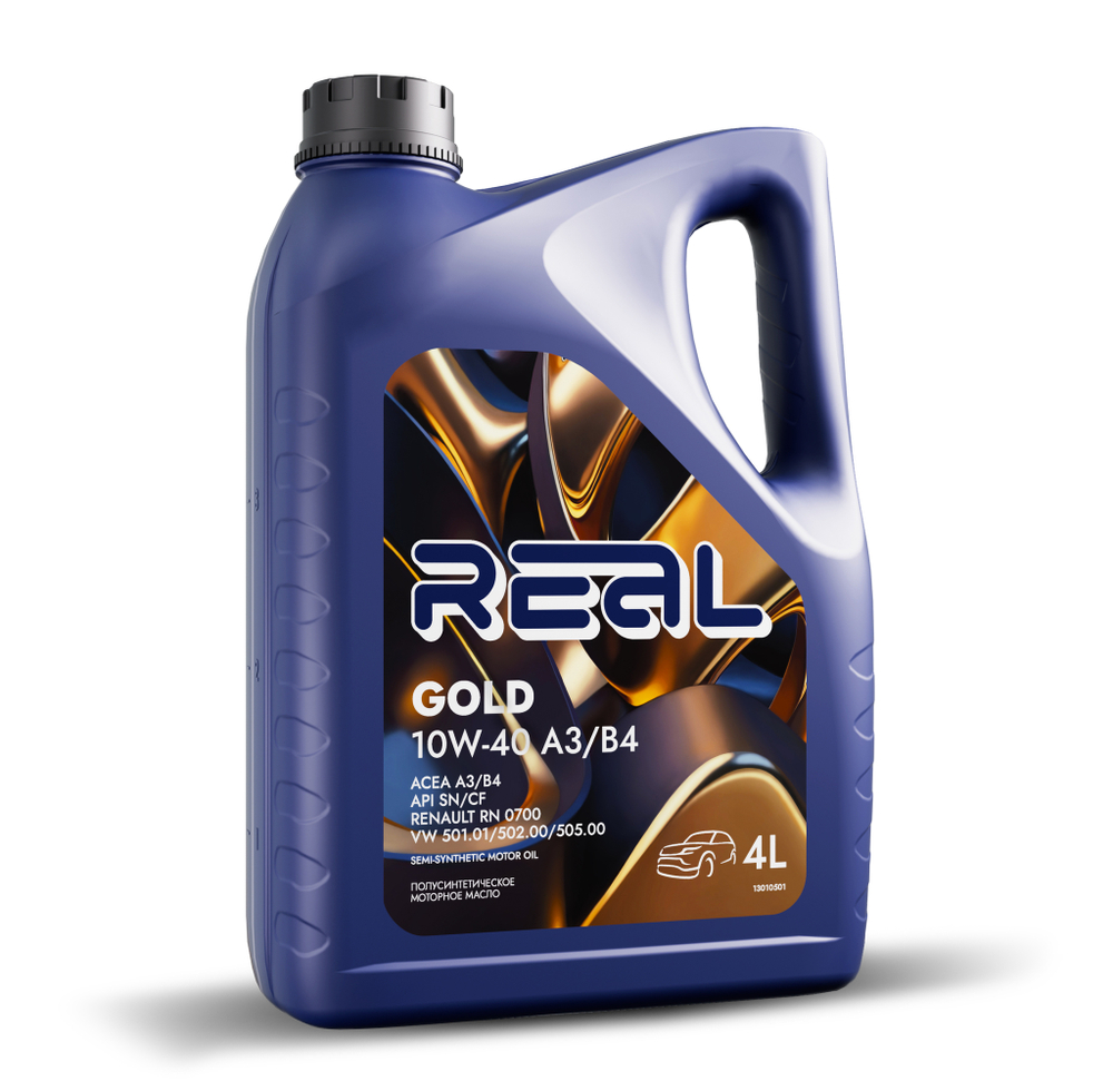 Real Gold 10W40 A3/B4 4 л