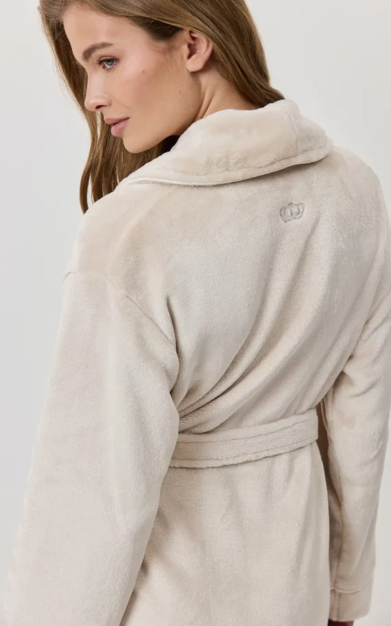 EVA BEIGE (CREME) Халат женский