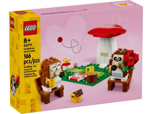 Конструктор LEGO 40711 Свидание на пикнике с ежиком
