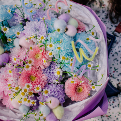 106. Дофаминовый букет в пастельных оттенках