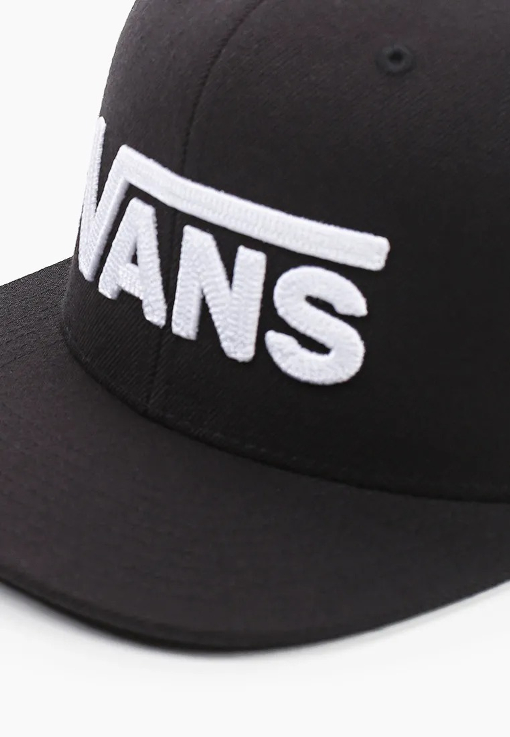 Drop v snapback hat top