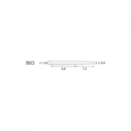Эндоканальный стекловолоконный штифт IKS-B03-V