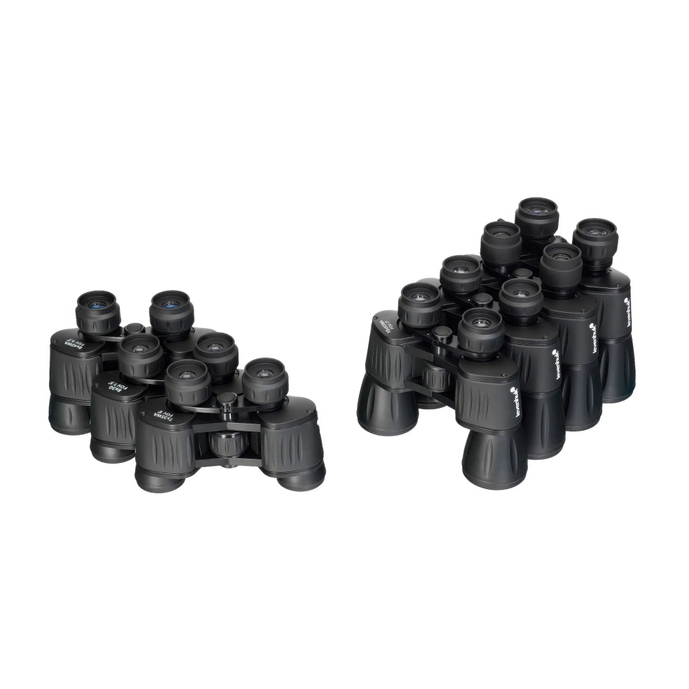 Бинокль Levenhuk New Atom 8x30 два бинокля, вид сверху