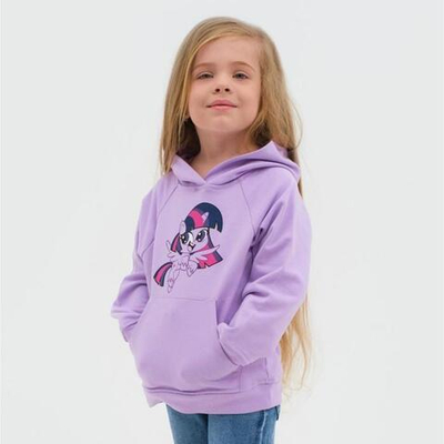 Худи для девочек «Искорка», My Little Pony, р.122-128 (KAFTAN)