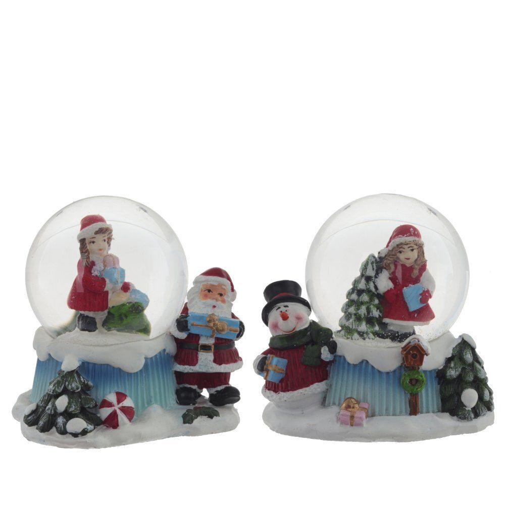 GAEM Фигурка декор в стекл шаре "Девочка", D4,5 см, L6,5 W6,5 H6 см, 2в.