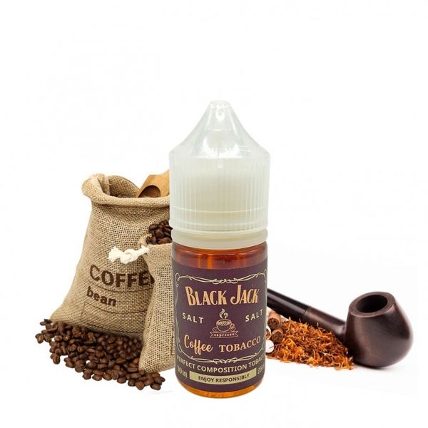 Купить Жидкость  Black Jack Salt - Coffee Tobacco 30 мл