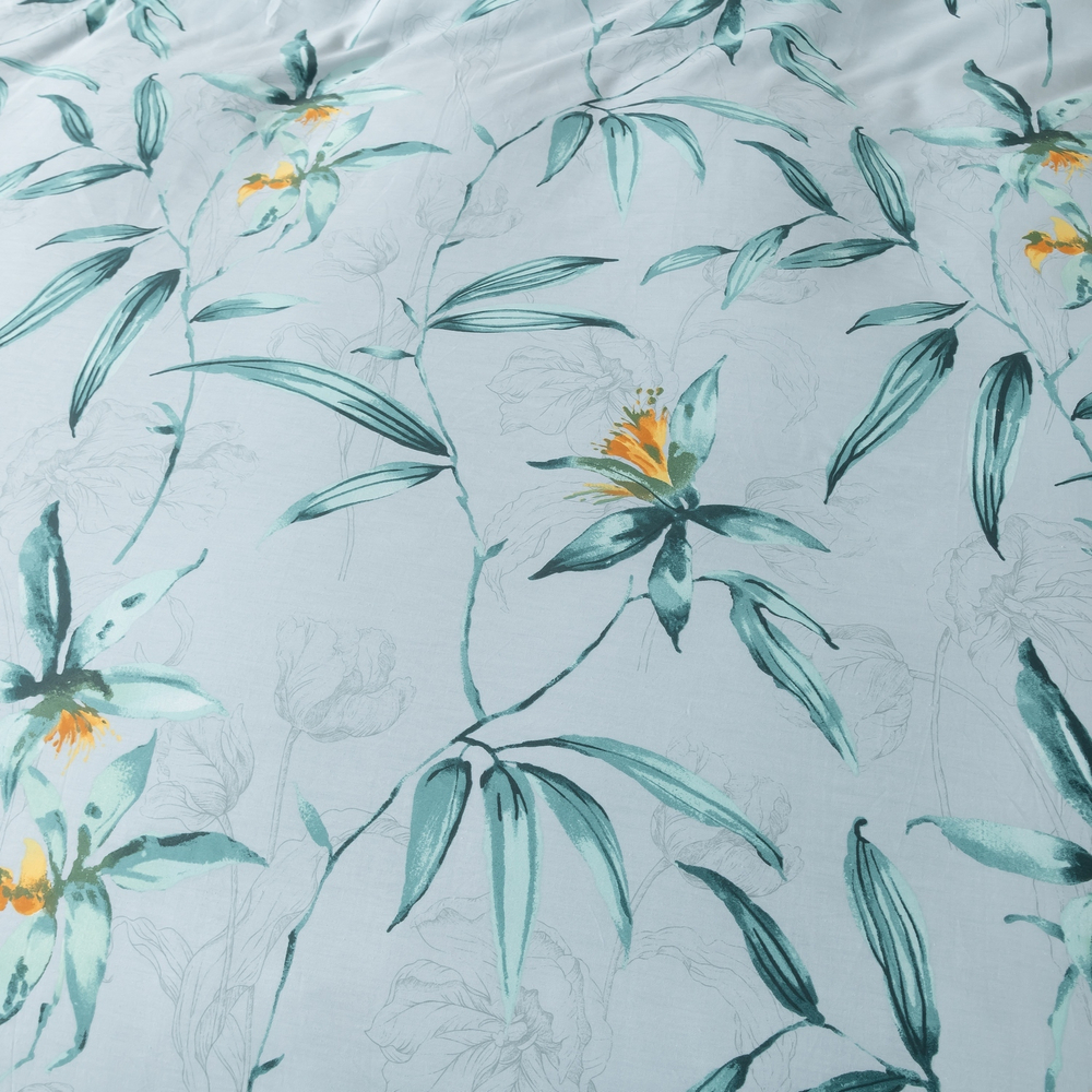 Комплект постельного белья Делюкс Сатин 100% хлопок на резинке LR508