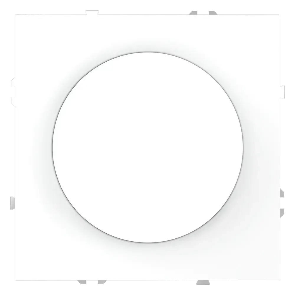 Светорегулятор встраиваемый VOLTUM S70 поворотно-нажимной 600 Вт, (белый матовый)