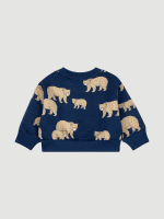 Утеплённый комплект Mjölk Бурые мишки, уценка