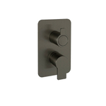 Встраиваемый смеситель для душа на 2 выхода BLAUTHERM 941512SGR графит