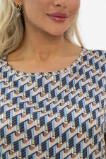 Блуза Покоряя сердца (мультиколор) Б13541-1М LT Collection