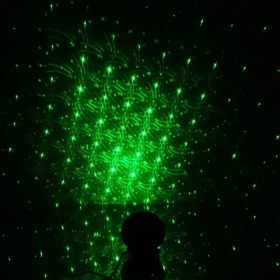 Световой прибор Лазер уличный, 4 картинки, корпус метал. XL-058 (220V)