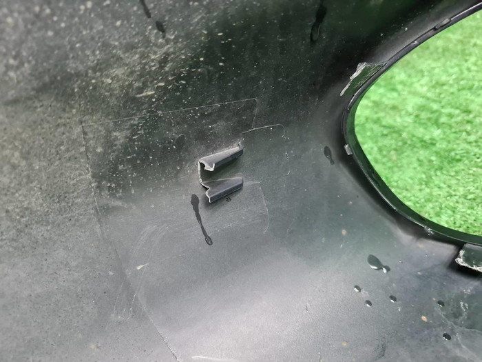 Юбка заднего бампера Geely Tugella (2022-2024)