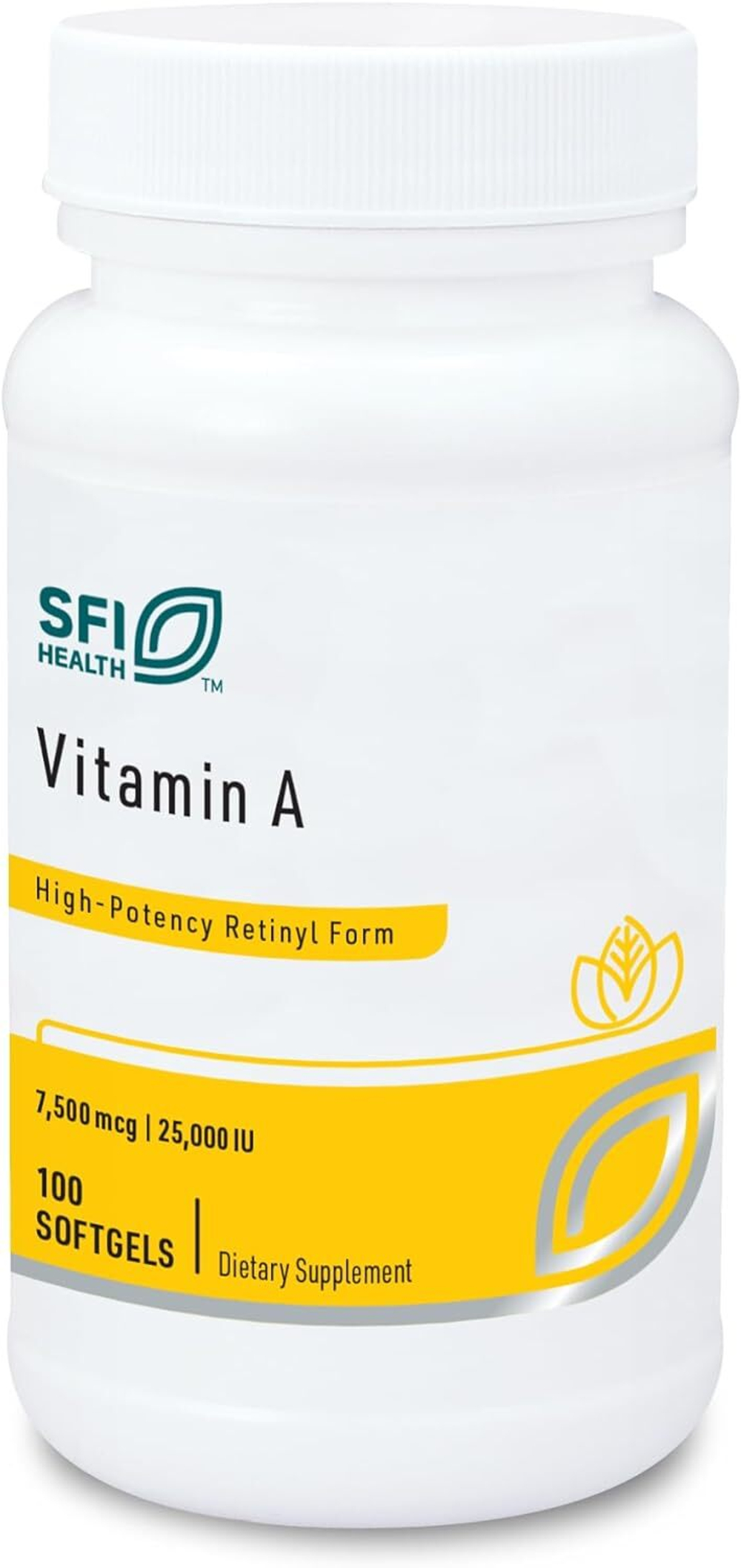 SFI/Klaire Labs - Vitamin A 100 softgels