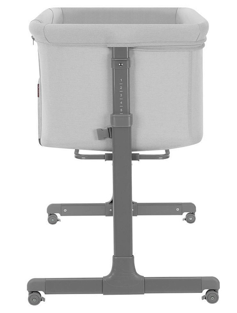 Приставная колыбель Carrello Luna CRL-16501 Carbon Grey