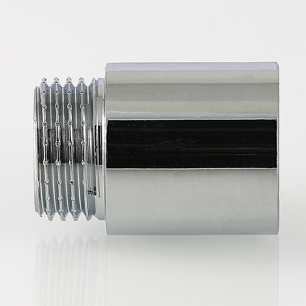 Фитинг резьбовой – удлинитель хромированный 3/4" x 30 мм
