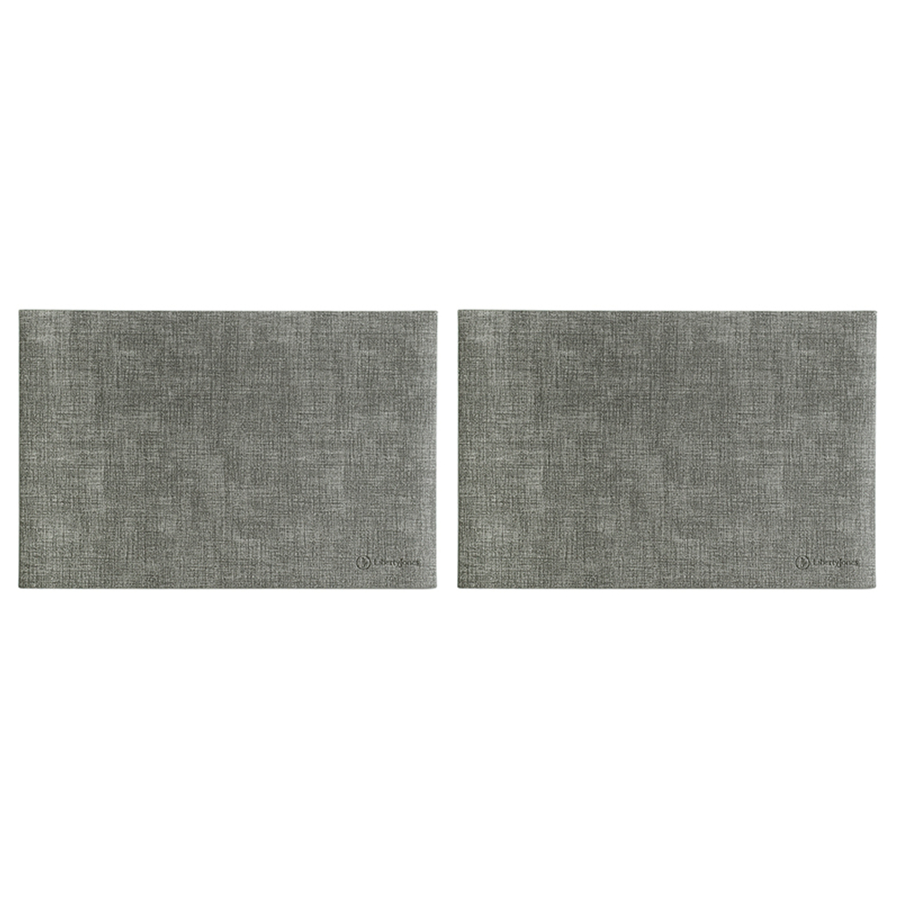Набор из 2-х сервировочных салфеток leanera, 30х45 см, серые