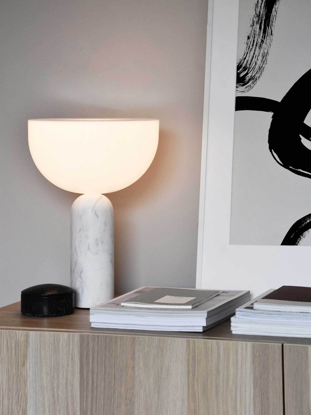 Table lamp  Kizu Table Lamp Large by NEW WORKS (White)