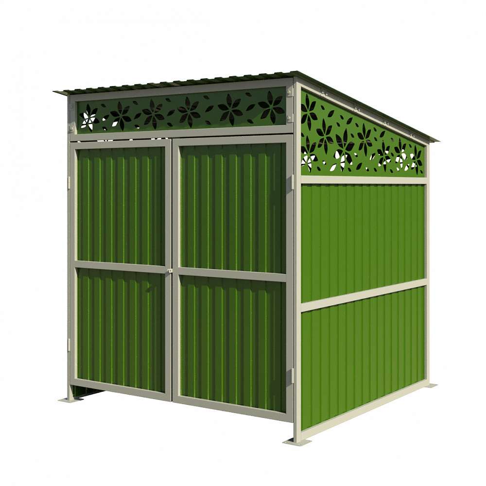 Навес для мусорных баков 2х2м Romana 305.26.00