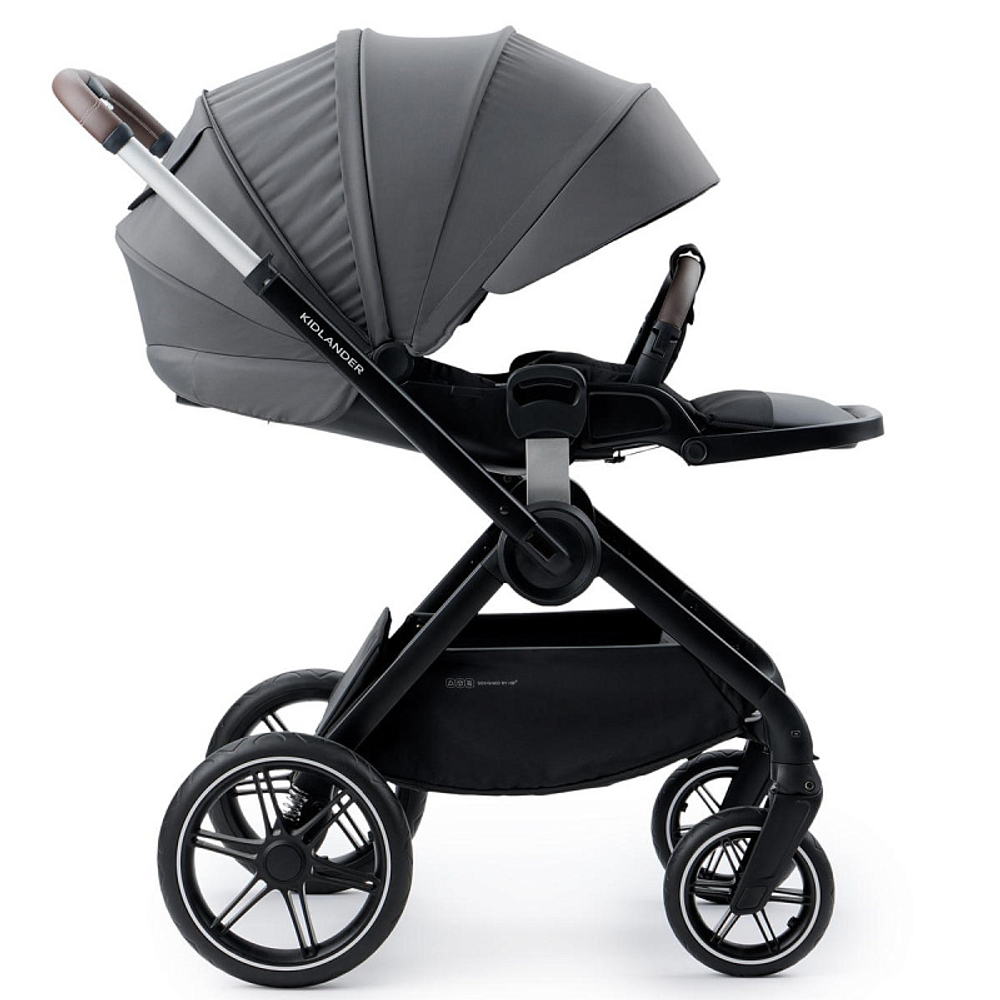 Детская коляска Happy Baby Kidlander 2 в 1 dark grey