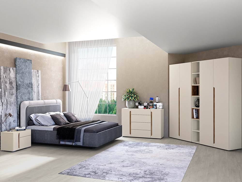 Валенсия Тумба прикроватная ЛЕВАЯ