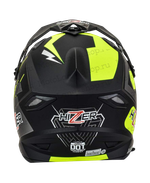 Шлем мото кроссовый HIZER J6801 №1 (XL) gray/lemon