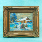 «Дети лепят снеговика»