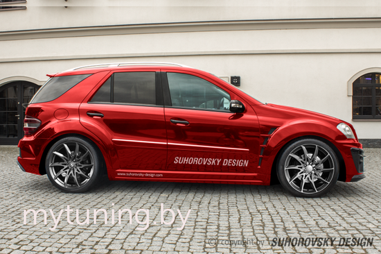 Комплект обвеса SR66 для Mercedes ML W164