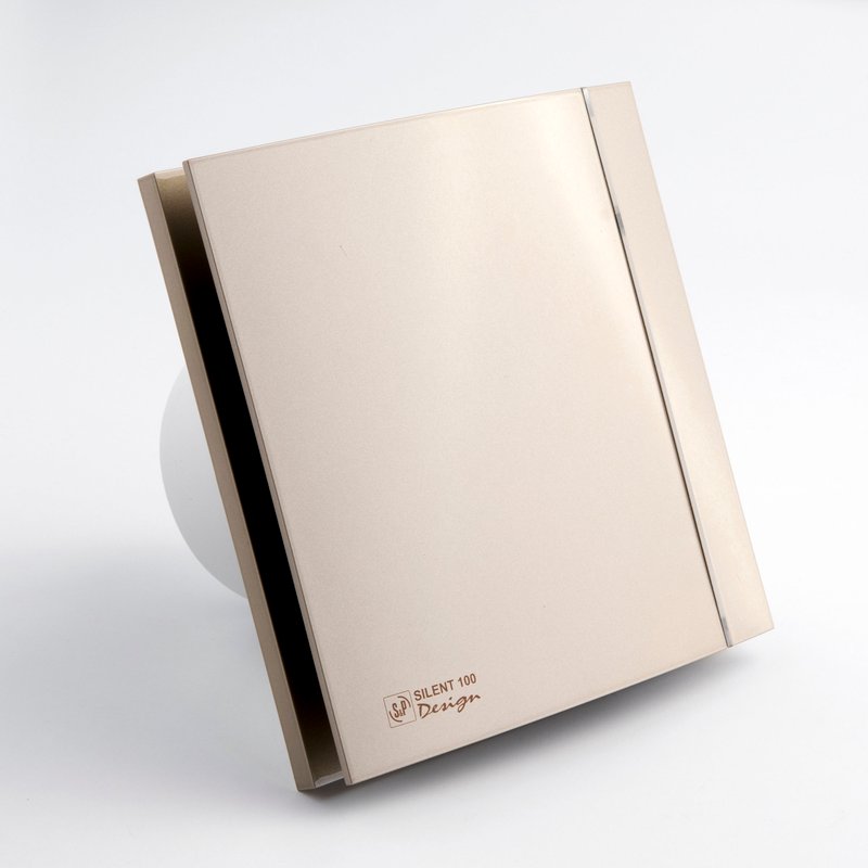 Накладной вентилятор Soler Palau SILENT-100 CRZ CHAMPAGNE DESIGN 4C