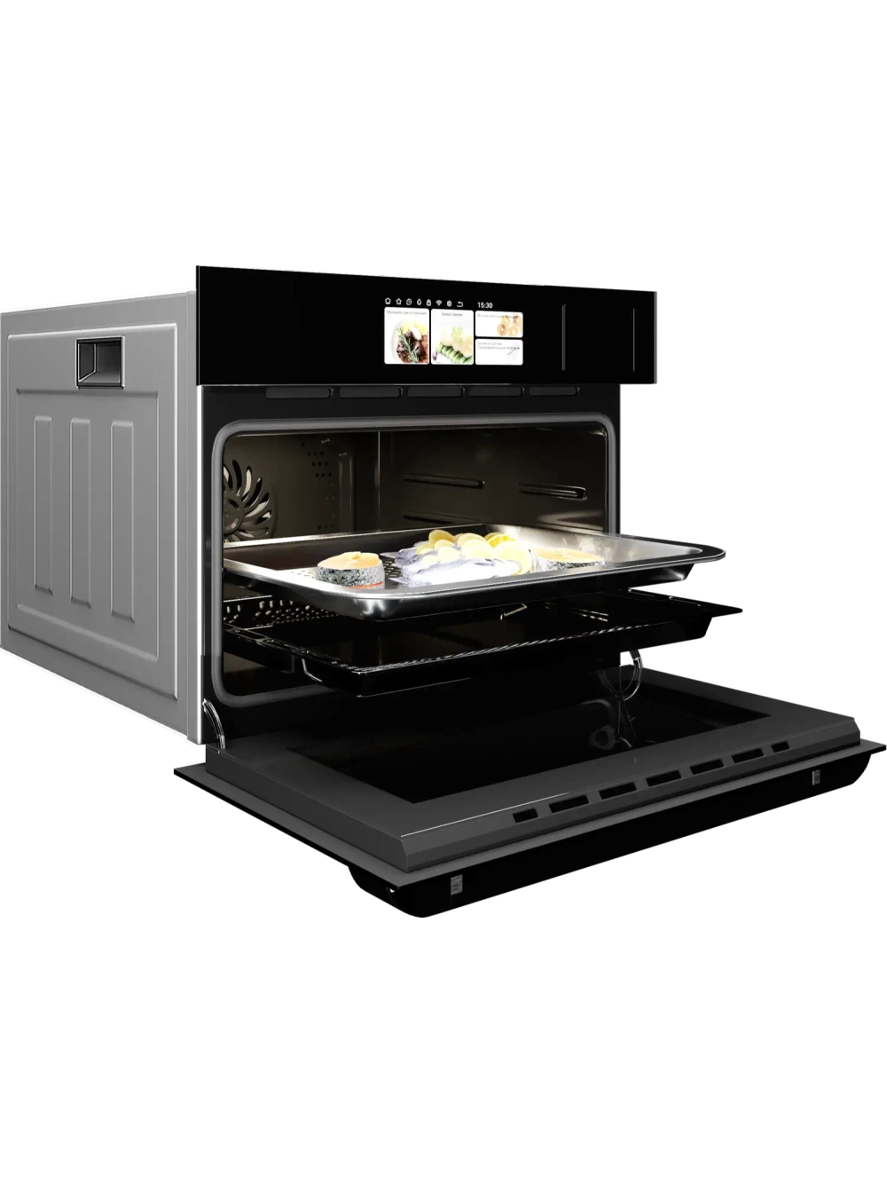 Духовой шкаф Hiberg S-VM 5615 B i-SMART