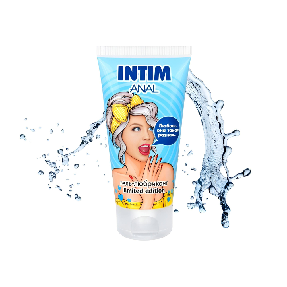 Анальный гель-лубрикант INTIM ANAL LIMITED EDITION - 50 гр.