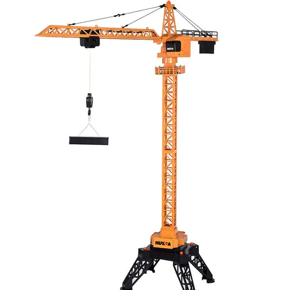 Радиоуправляемый башенный кран HUI NA TOYS масштаб 1:14 2.4G - HN1585