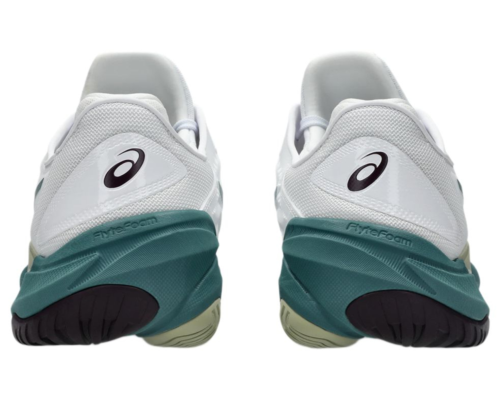 Мужские кроссовки теннисные Asics Court FF 3 - white/foggy teal