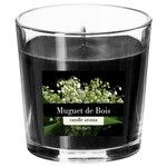 Свеча черная/ Muguet de Bois/ соевый воск /55 часов горения, 250 мл