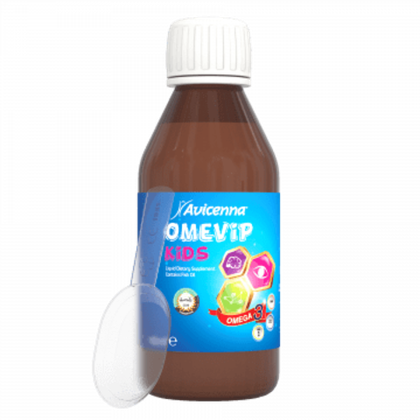 Avicenna Omevip Kids Omega 3 Syrup 150 ml, БАД Детский комплекс Авиценна ОмеВип Кидс