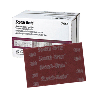 Шлифовальные листы Scotch-Brite™ 07447 сверх тонкий (красный)