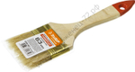ЗУБР УНИВЕРСАЛ 63 мм, 2,5″ светлая натуральная щетина деревянная ручка, плоская кисть, ОПТИМА (01099-063)