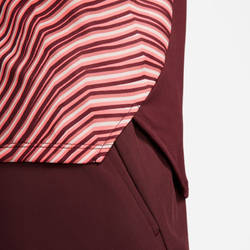 Мужская теннисная футболка Nike Dri-Fit Slam Tennis Top - night maroon/white