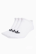 Носки adidas Trefoil Liner Socks 3 Pairs - белый