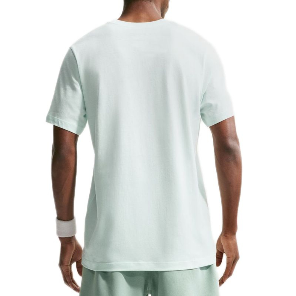 Мужская теннисная футболка Nike Court Heritage Tennis - barely green
