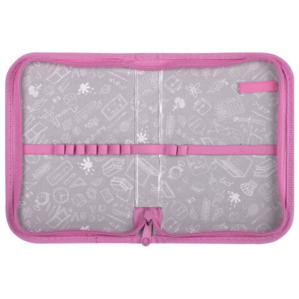 Пенал ПИФАГОР, 1 отделение, полиэстер, 19х13 см, "Leapfrog", 273472