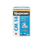 Клей для плитки и керамогранита для внутр. и наружных работ CM 14  C2T Церезит 25 кг
