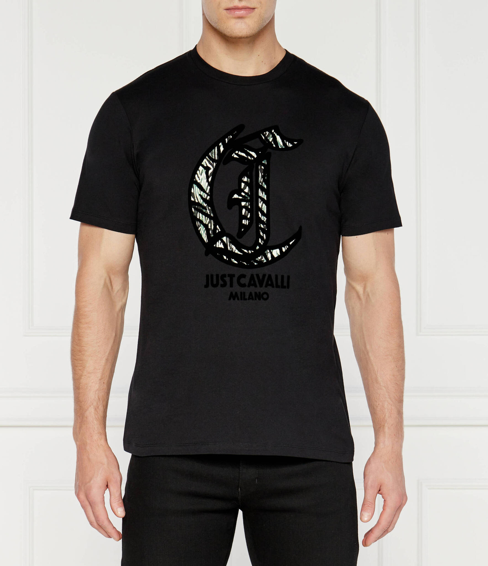 Футболка Just Cavalli - черный(77OAHE26CJ110)