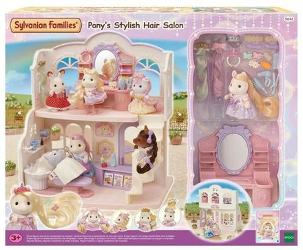 Игровой набор Sylvanian Families -Pony's Stylish Hair Salon - Салон красоты пони - Сильвания Фэмили 5642