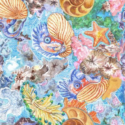 Морской коллаж