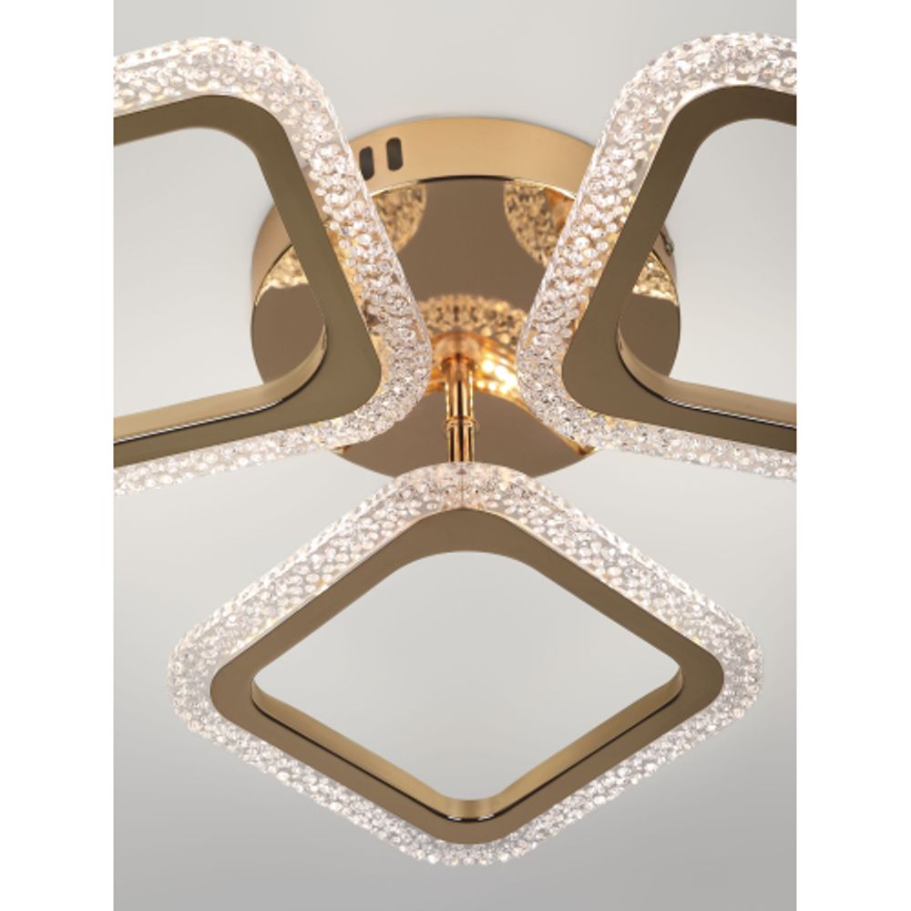 Светильник потолочный светодиодный Rivoli Frida 6190-703 LED 48Вт 3000-6000К с пультом | Rivoli