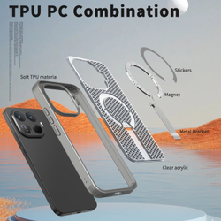 Прозрачный чехол Mesh Pro Magnetic Case для Xiaomi 15T Pro