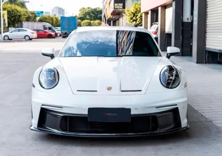 Обвес переделка переднего бампера в стиле GT3 для PORSCHE 911 992.1 CARRERA S 2019–2025