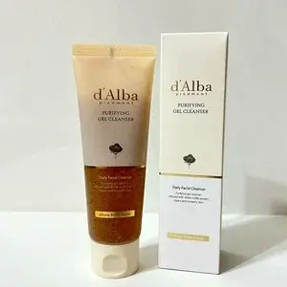 Пенка с порошком скорлупы каштана D’Alba Purifying Gel Cleanser, 80 мл
